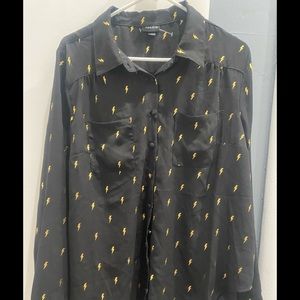 Torrid women flash silk blouse